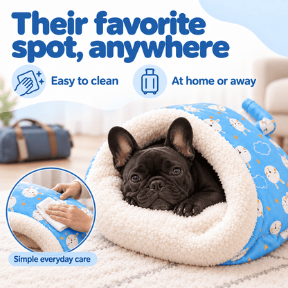 SnugglePaw | Cozy Pet Sleeping Bag